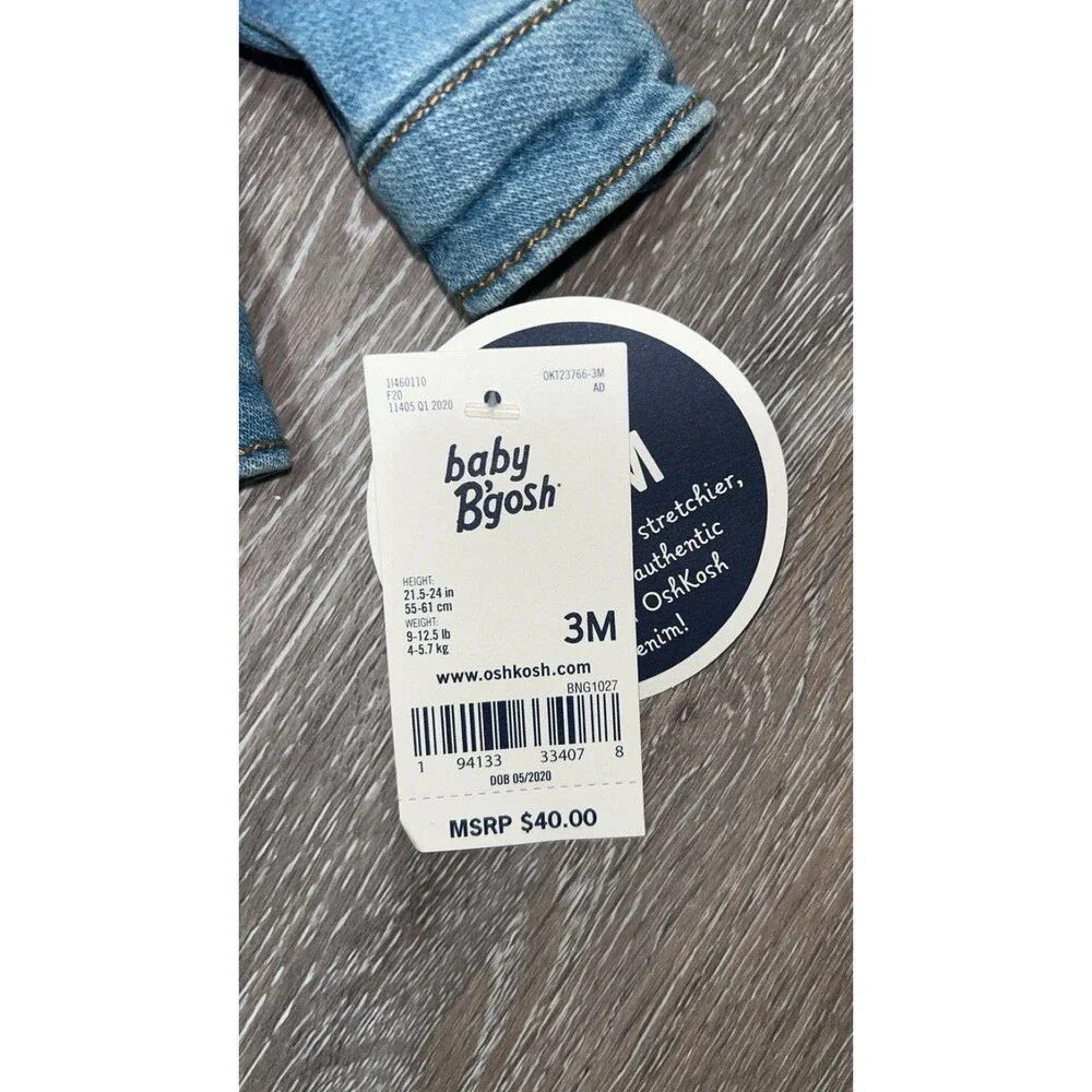 Baby B’gosh Denim Jacket Size 3 Months